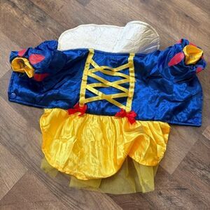 Princess Dog Costume worn & washed see pix for measurements & blemishes
